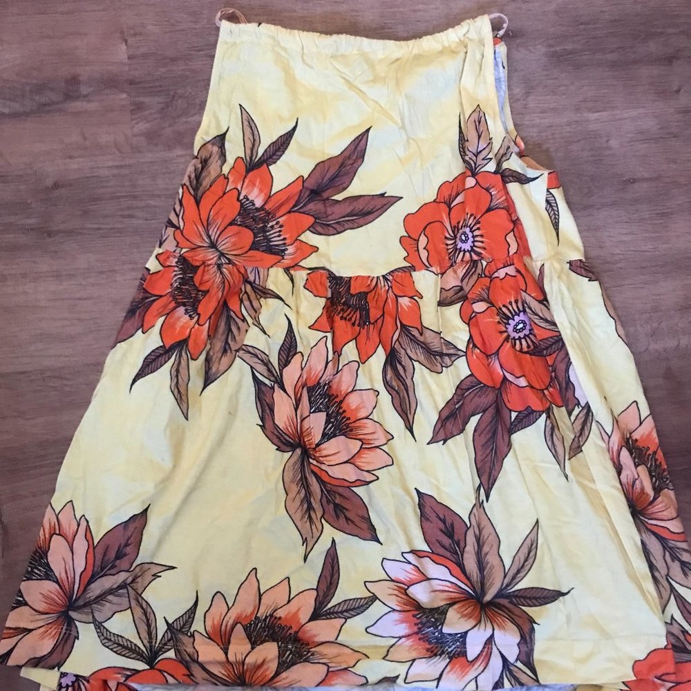 Tropical Yellow Fabula Dress